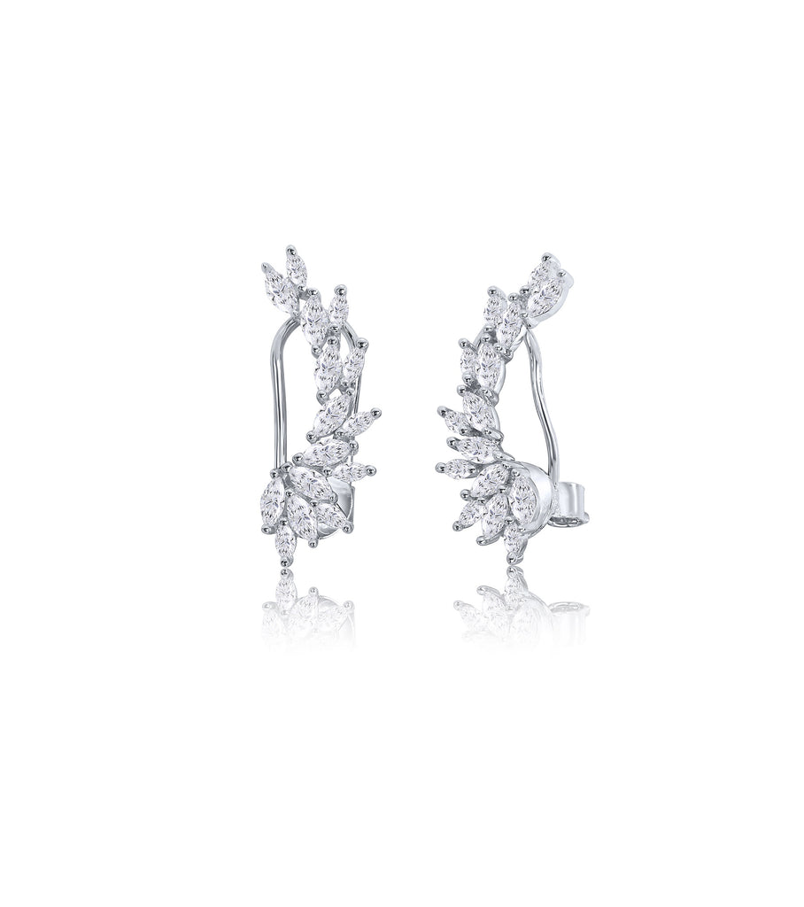 Marquise Vine Climber Earrings