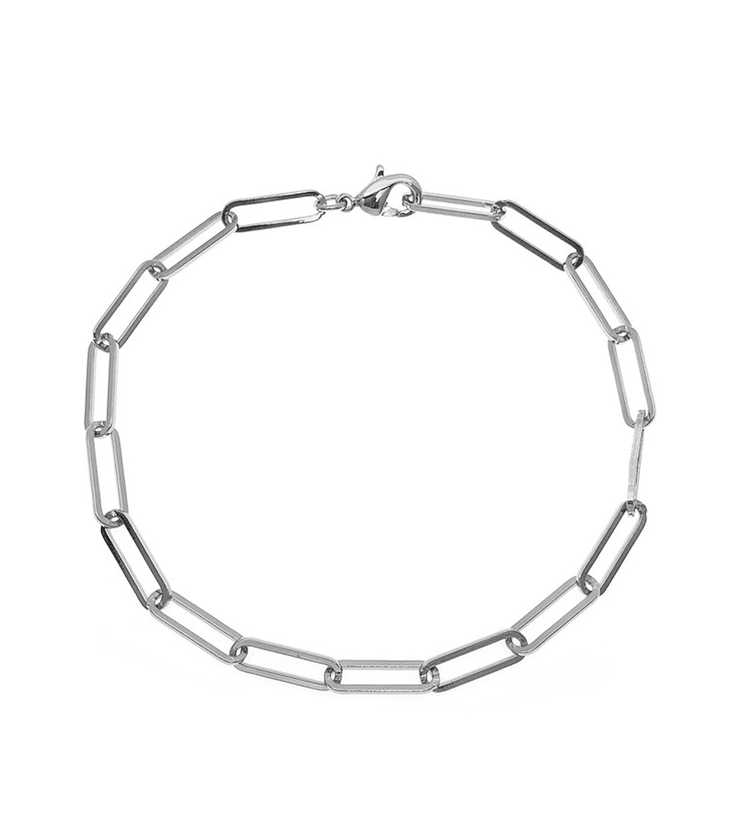 Brass Paper Clip Anklet aishas