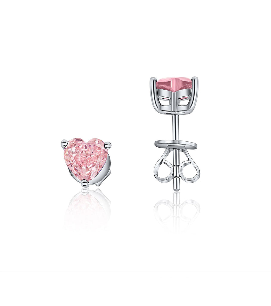 Heart stud earring E2608