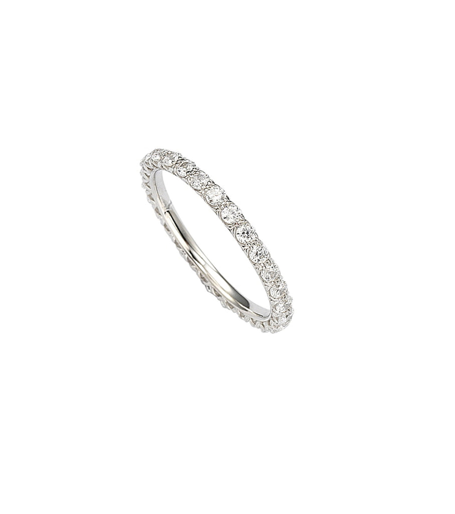 2MM Zircon Tennis Ring