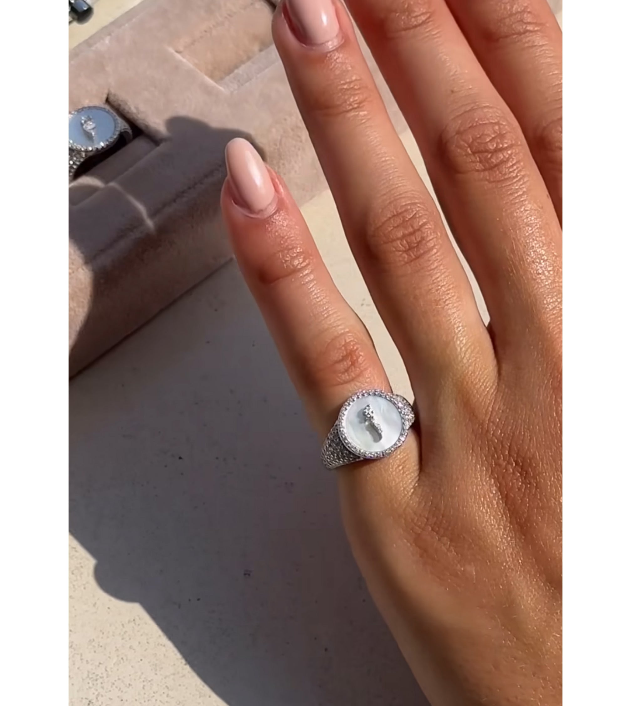Arabic Letter Alif Pinky Ring – Aishas
