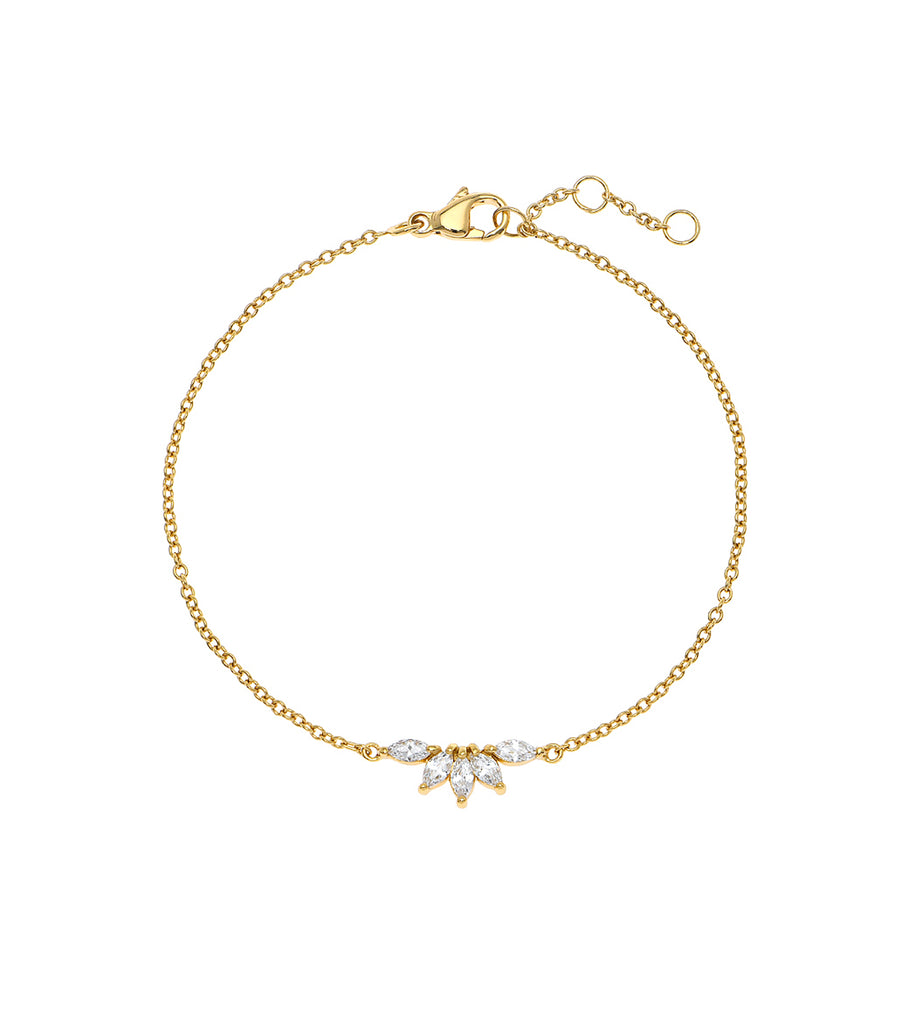 Marquise Fan CZ Bracelet
