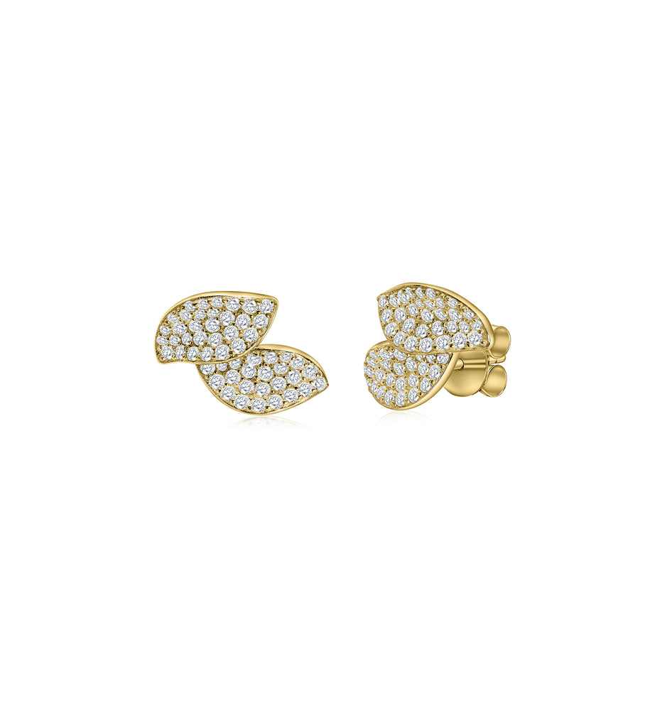 Leaves Stud Earrings