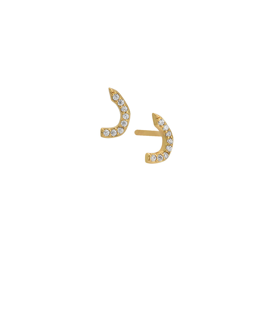 Arabic Letter Ra Studs