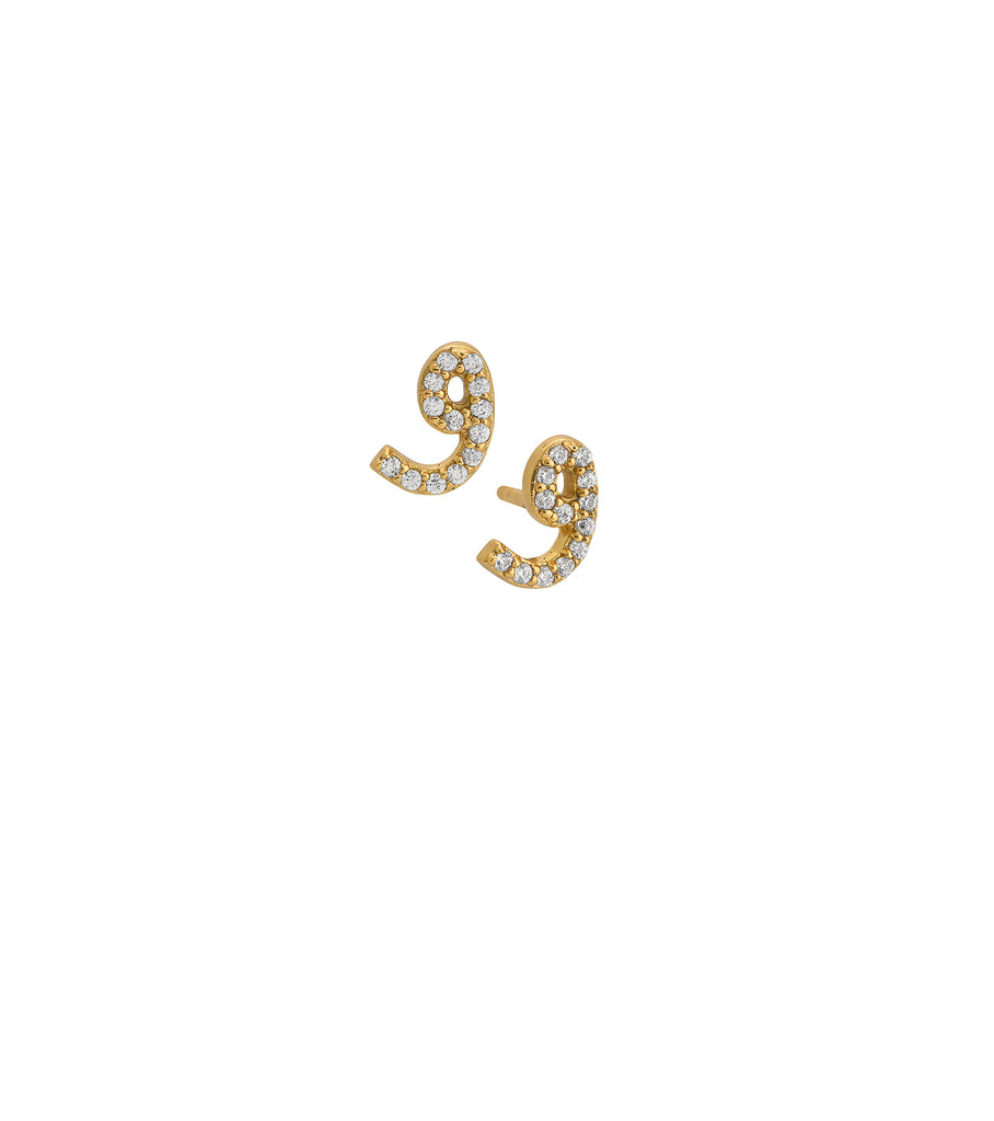 Arabic Letter Waw Studs