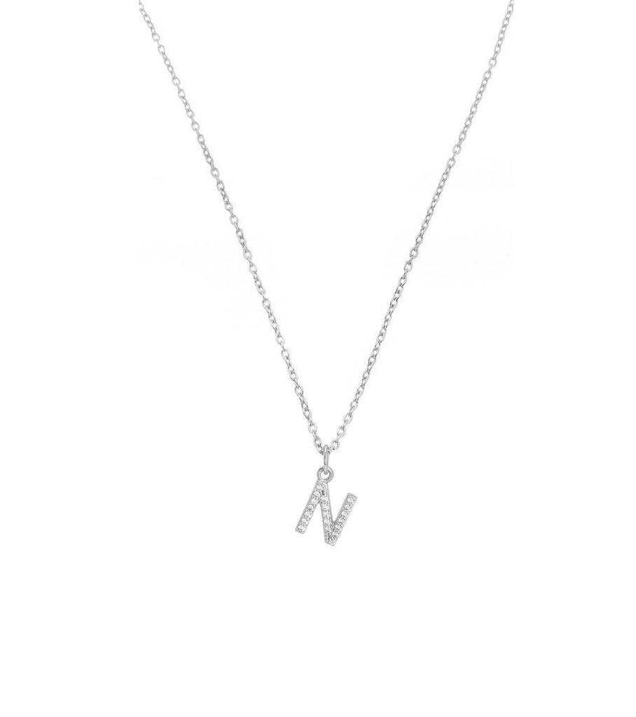 Initial Letter N Necklace