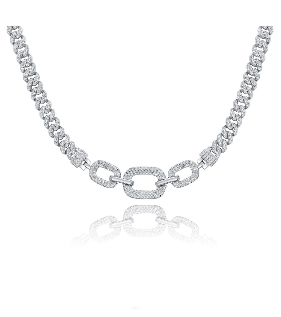 Iced Chain Links Necklace