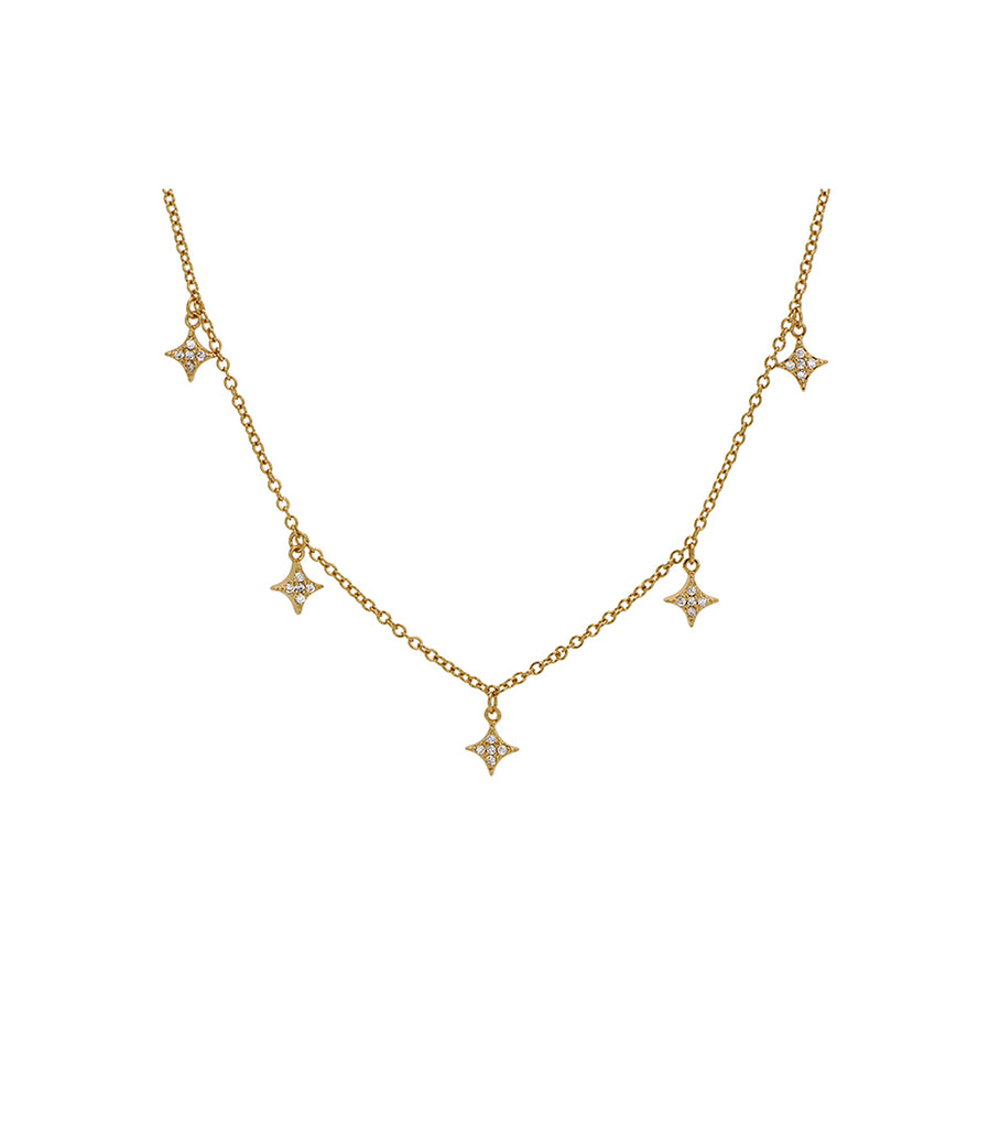 Multi Mini Spakle Star Necklace