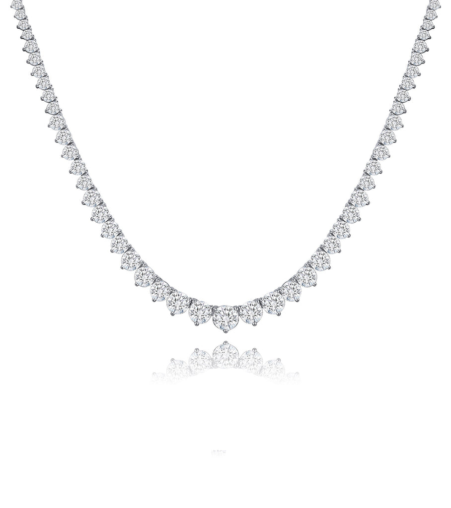 Graduated Tennis Necklace