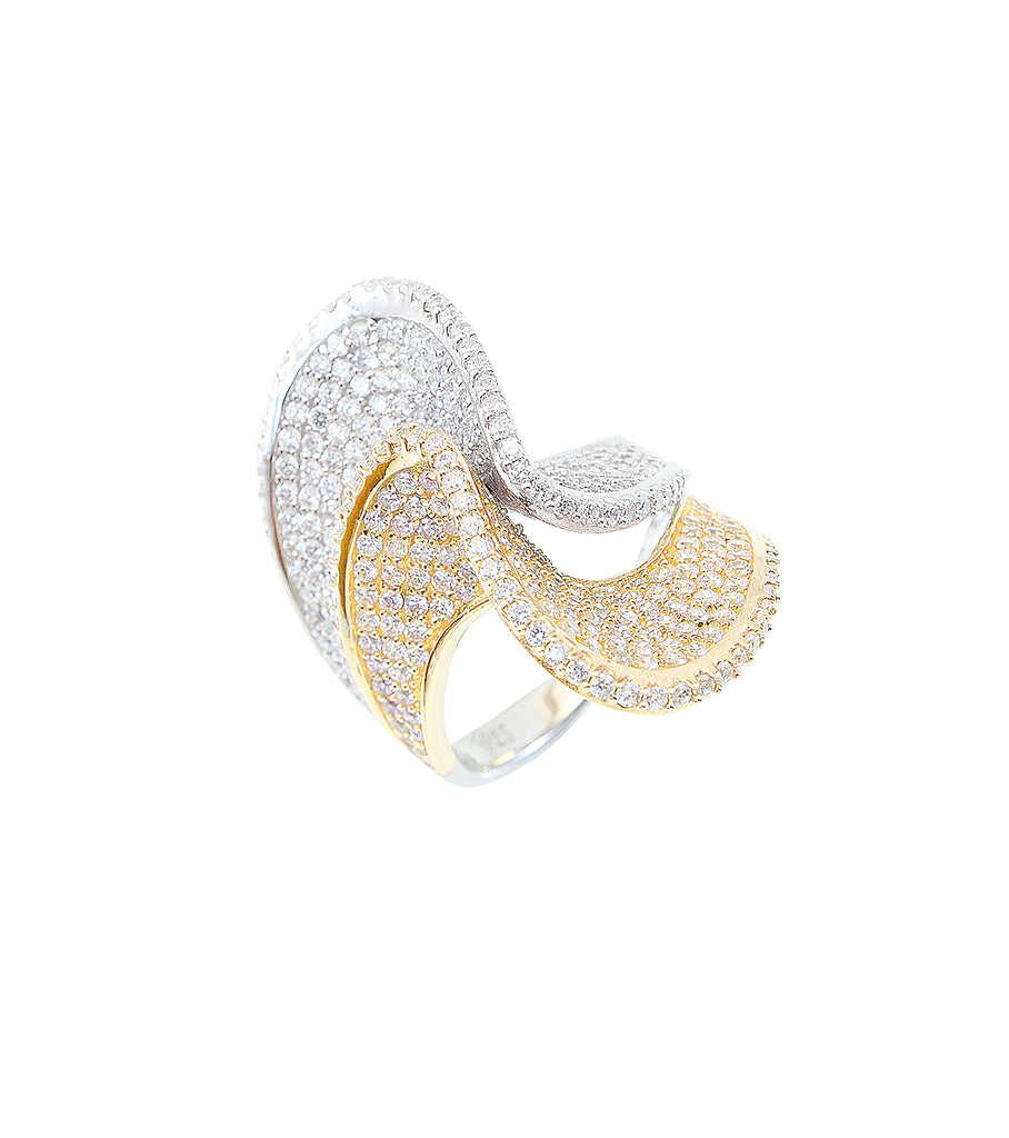Duo Curve Ring