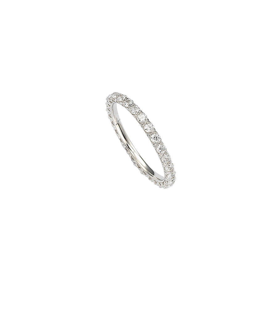 2MM Zircon Tennis Ring