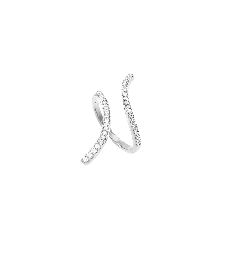 Swirl Cuff Ring