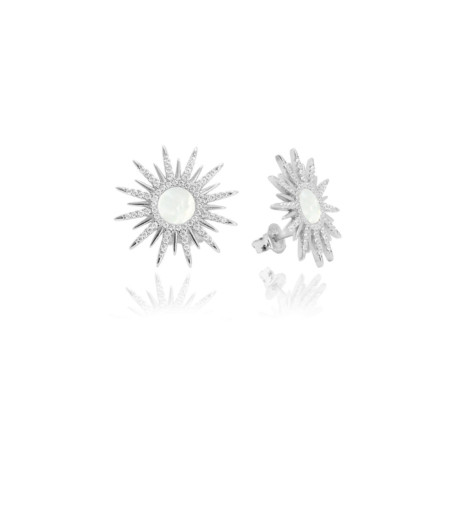 Sunburst Stud Earrings