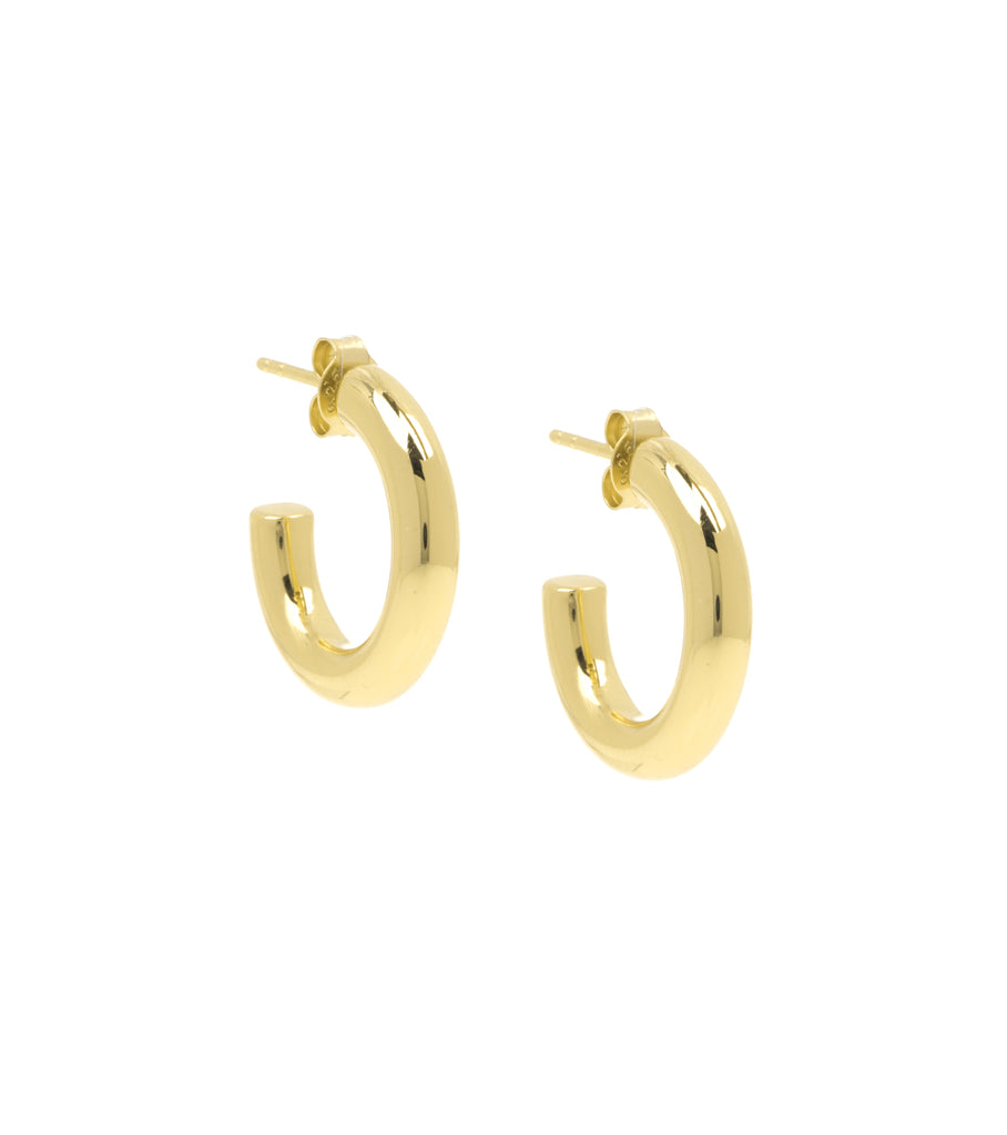 Plain Semi Hoop Earring