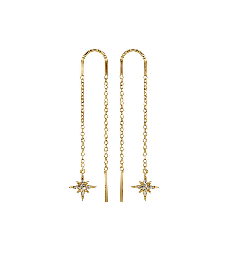 Starburst Threader Earrings