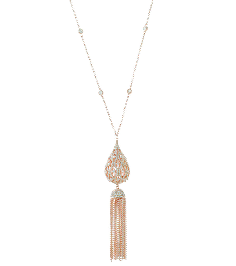 Enchante Tassel Long Necklace
