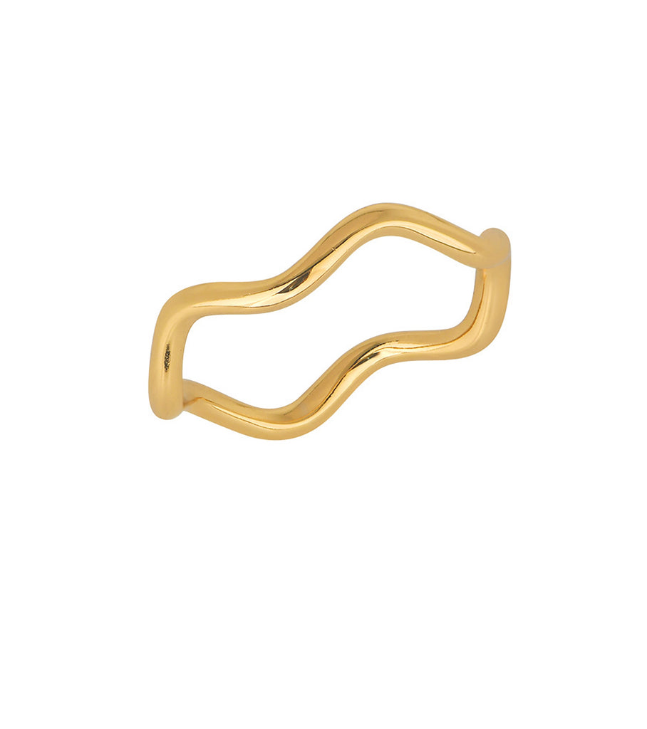 Curve Stacking Band Ring