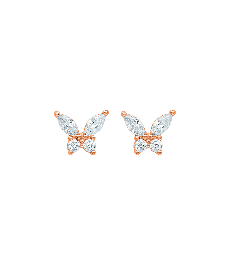Mini Butterfly Stud Earring
